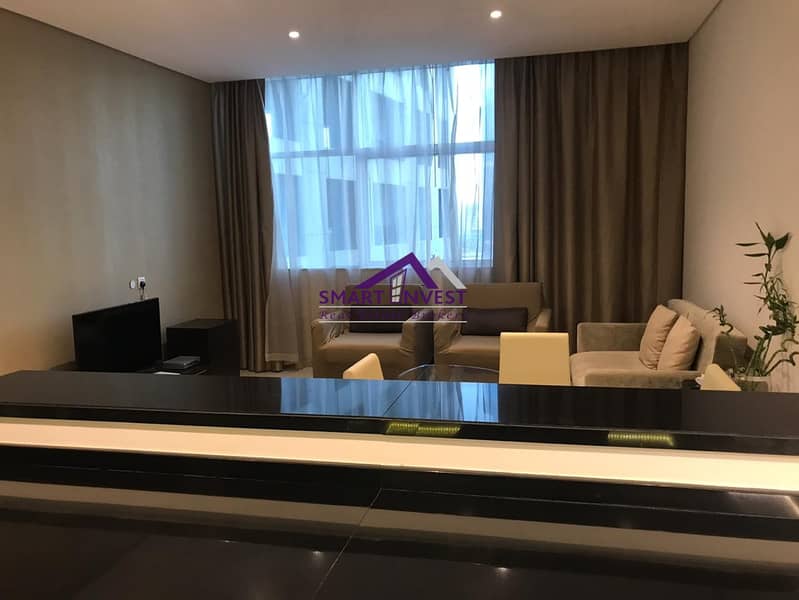 5 Fully furnished 1BR Hotel Apartment for rent Damac Cour Jardin