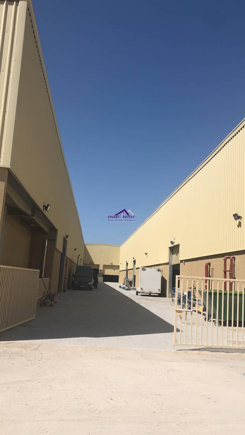 2 Warehouse for rent in Jebel Ali for AED 40/Sq. Ft.