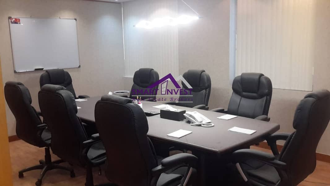 4 Fully Fitted & Furnished Office for rent in Karama for AED 125K/Yr