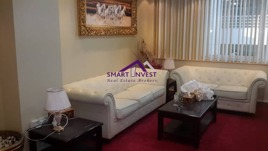 11 Fully Fitted & Furnished Office for rent in Karama for AED 125K/Yr