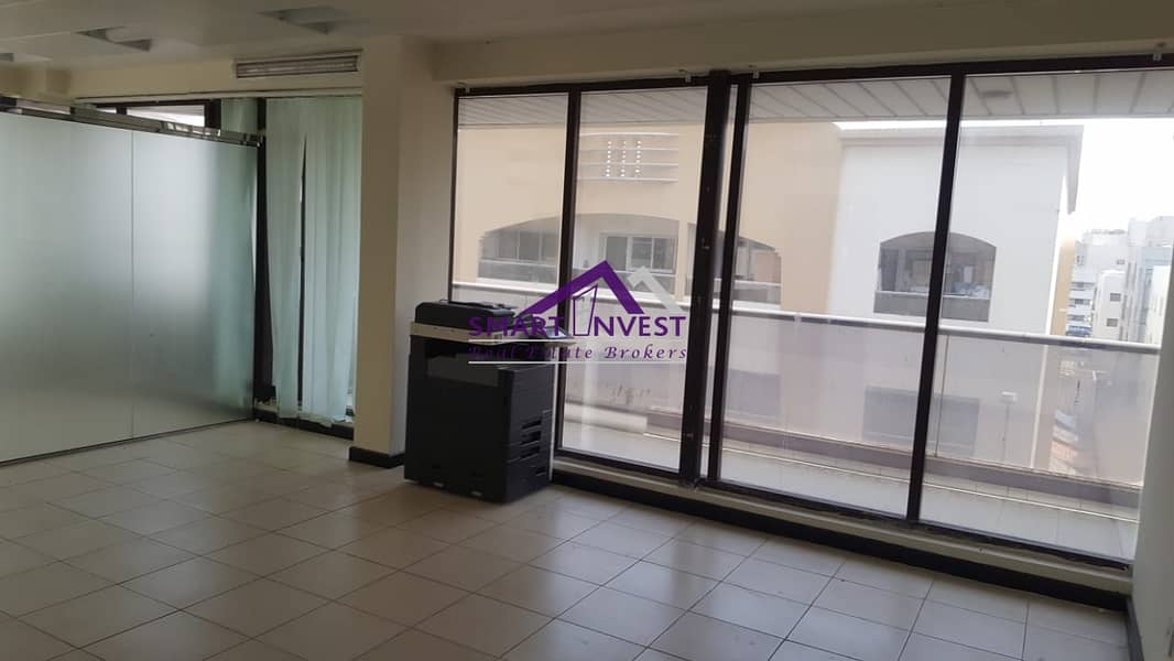 4 Fully Fitted office with attached washroom for rent in karama for AED 135K/yr.
