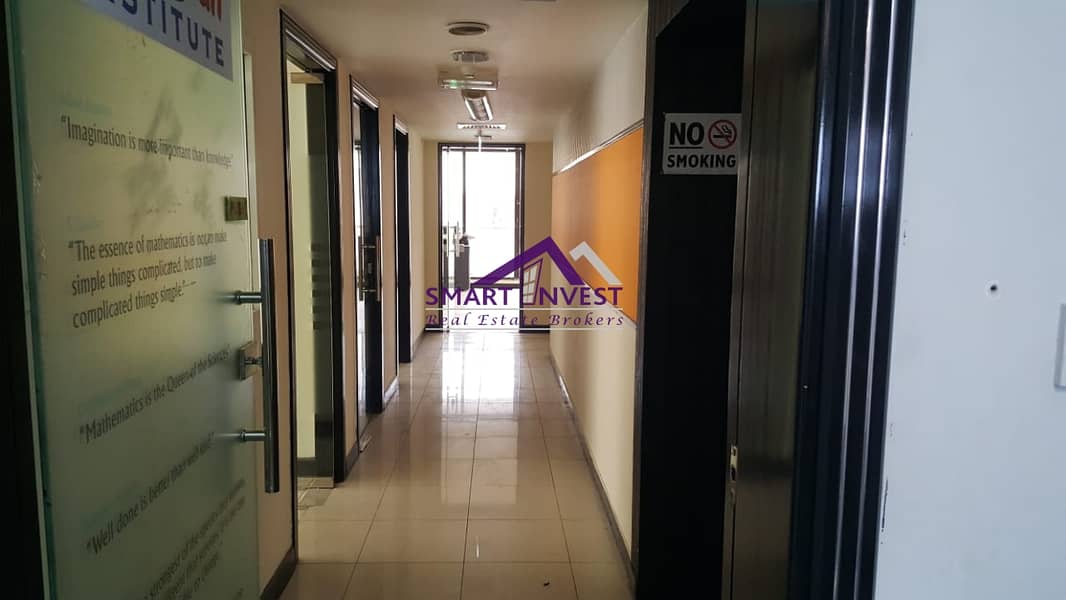 7 Fully Fitted office with attached washroom for rent in karama for AED 135K/yr.