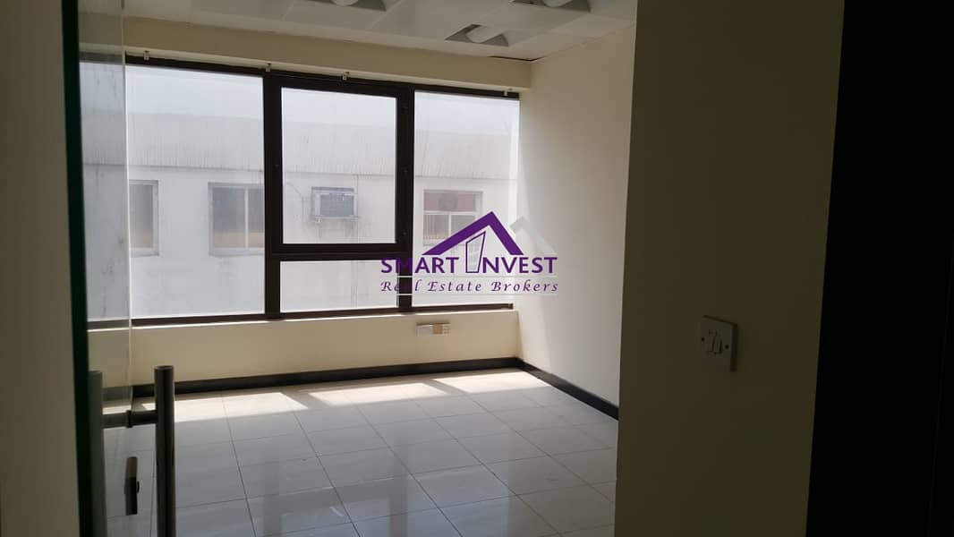 16 Fully Fitted office with attached washroom for rent in karama for AED 135K/yr.