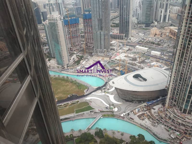 Spacious and Beautiful unfurnished 1 BR for sale in Burj Khalifa for AED  1.8M