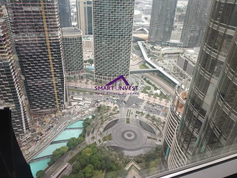 18 Spacious and Beautiful unfurnished 1 BR for sale in Burj Khalifa for AED  1.8M