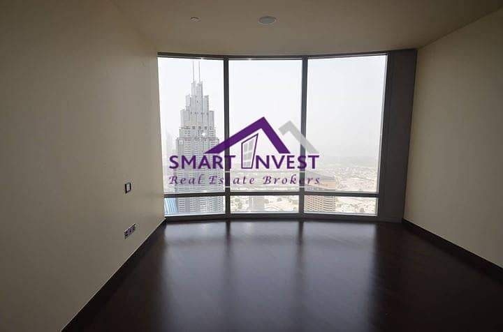 Spacious and Beautiful unfurnished 2 BR Apt for rent in Burj Khalifa for AED  220k/yr