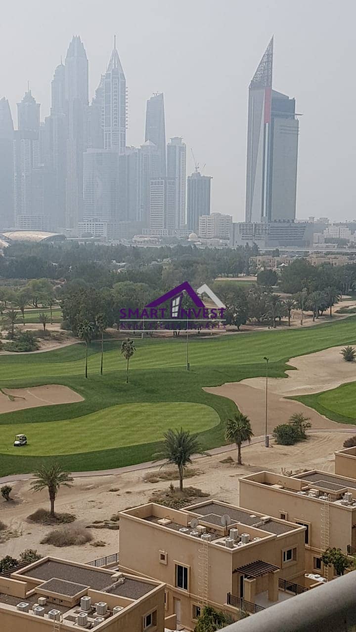 16 Unfurnished 3 BR Apt for rent in Greens and Views Fairways West Tower for AED 130K/Yr