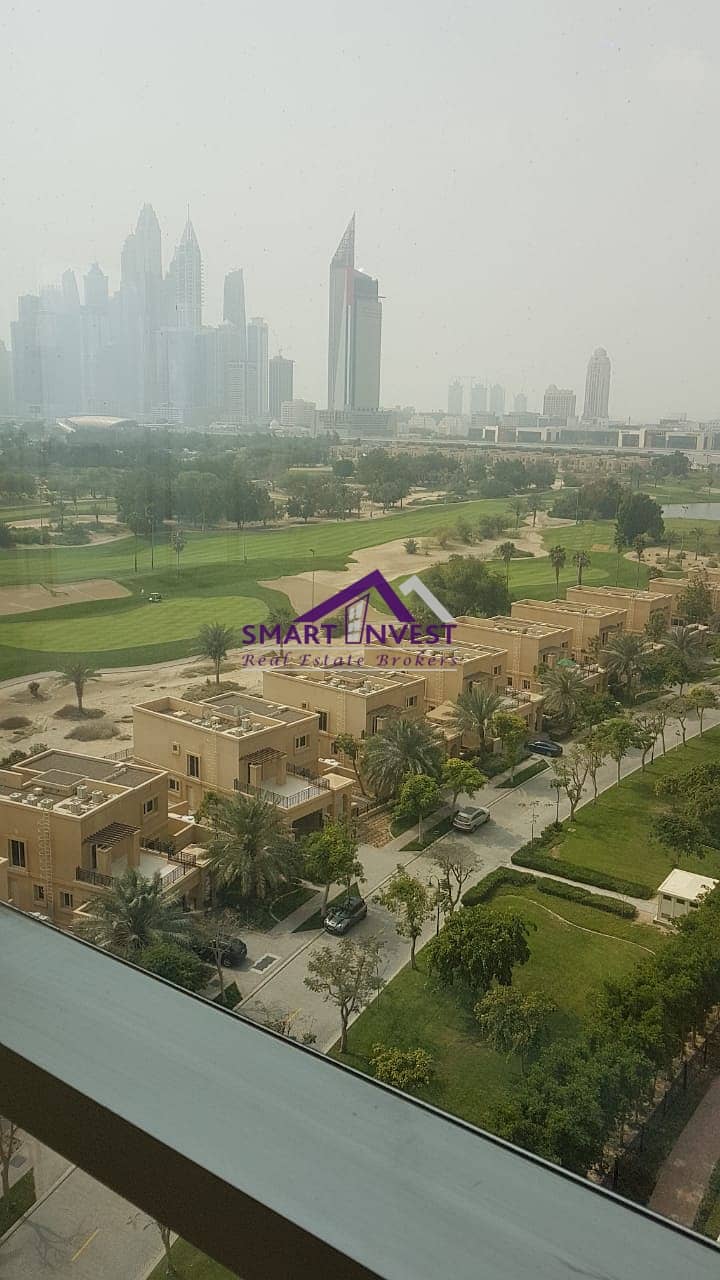18 Unfurnished 3 BR Apt for rent in Greens and Views Fairways West Tower for AED 130K/Yr