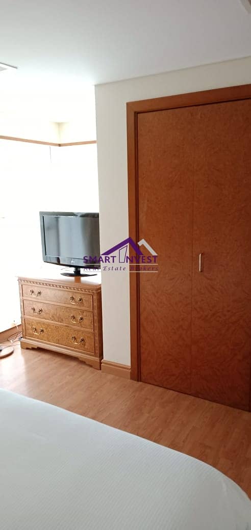 13 Fully furnished & serviced 1 BR | No Commission No Deposit | Sheikh Zayed Road | AED 65
