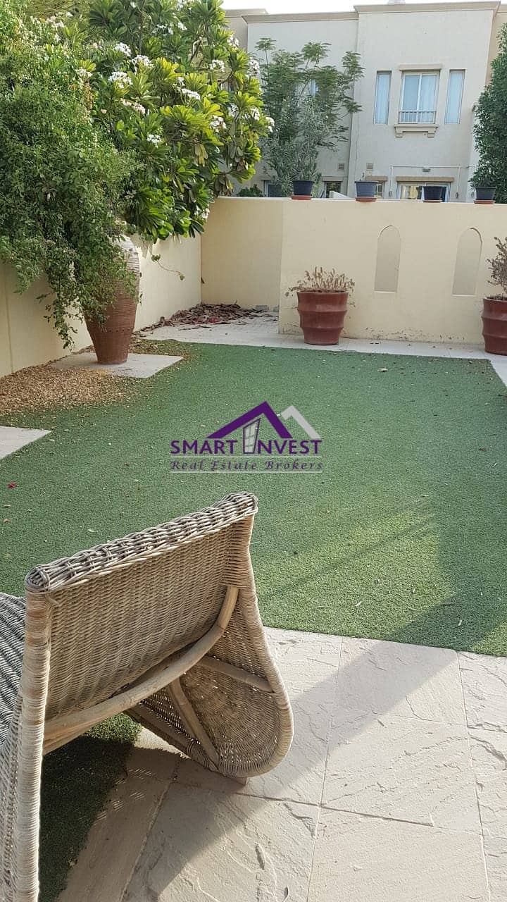 13 Upgraded 3 BR Villa in Springs 4 | Study & Laundry Room |  Equipped Kitchen | Rent AED 160K/- Yr