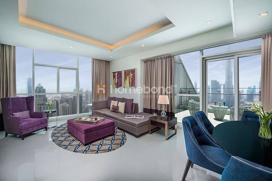 شقة في داماك ميزون ذا ديستينكشن،وسط مدينة دبي 1 غرفة 1300000 درهم - 6557556