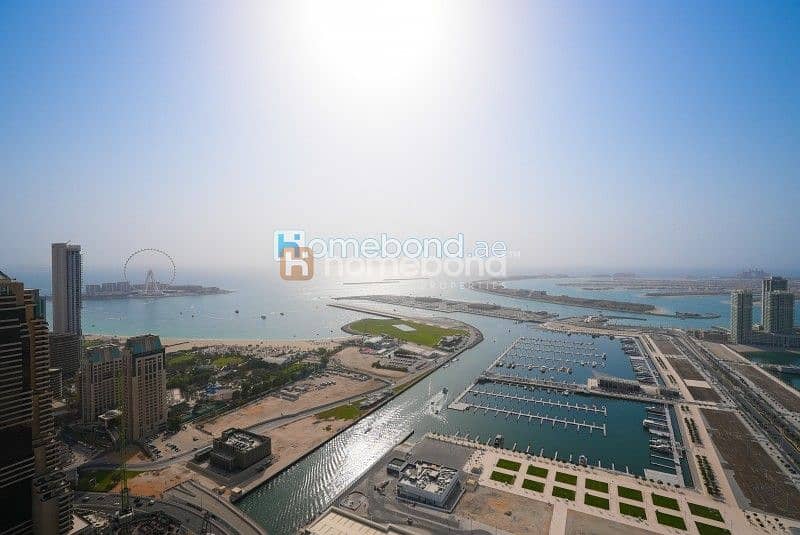 Пентхаус в Дубай Марина，Дубай Марриот Харбор Отель энд Сьютс, 4 cпальни, 605000 AED - 5810648