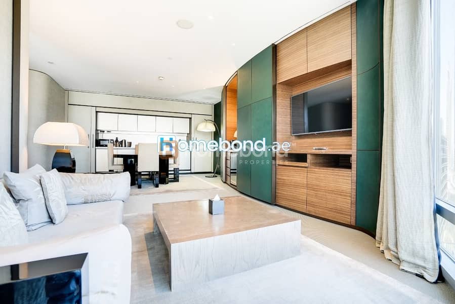 Armani - Exquisite 1BR - Smart Home- Fully Furnished