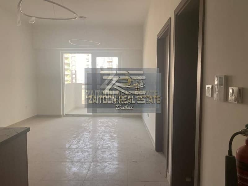 2 Balconies | Semi-Furnished 1Bedroom+Hall Apartment for sale only AED 730K in Al Furjan