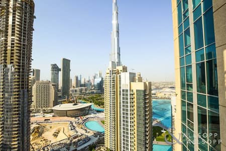 1 Bedroom Apartment for Rent in Downtown Dubai, Dubai - High Floor | Balcony | Burj Khalifa View 1 Bedroom Apartment for Rent in Downtown Dubai, Dubai - High Floor | Balcony | Burj Khalifa View
