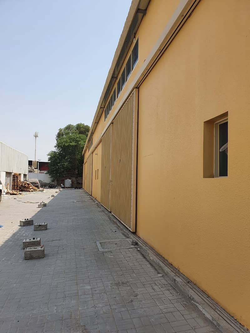 NEW WAREHOUSE AVAILABLE FOR RENT SANANYA 3700 SQFT AED 73000/-