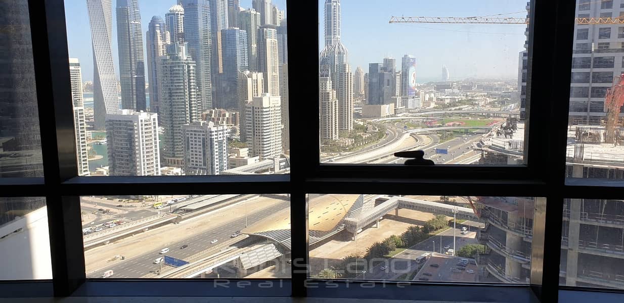 2 4 bedrooms facing Sheikh Zayed Road for rent