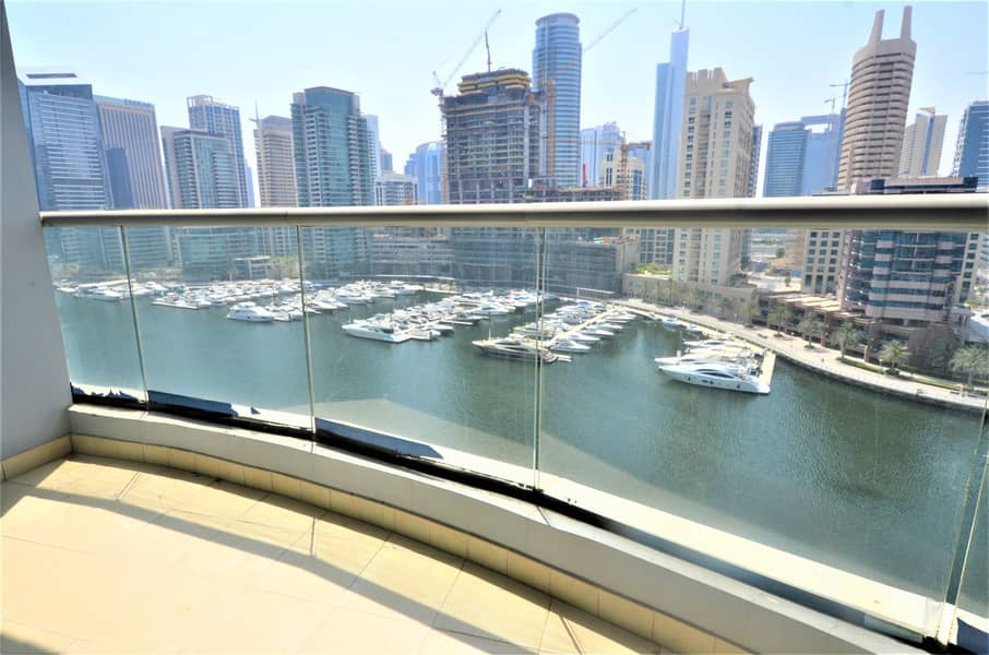 Marina View Stuning 1BR Apartment with Balcony