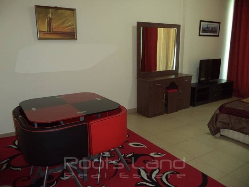 5 Fully furnished studio for rent in X1 tower