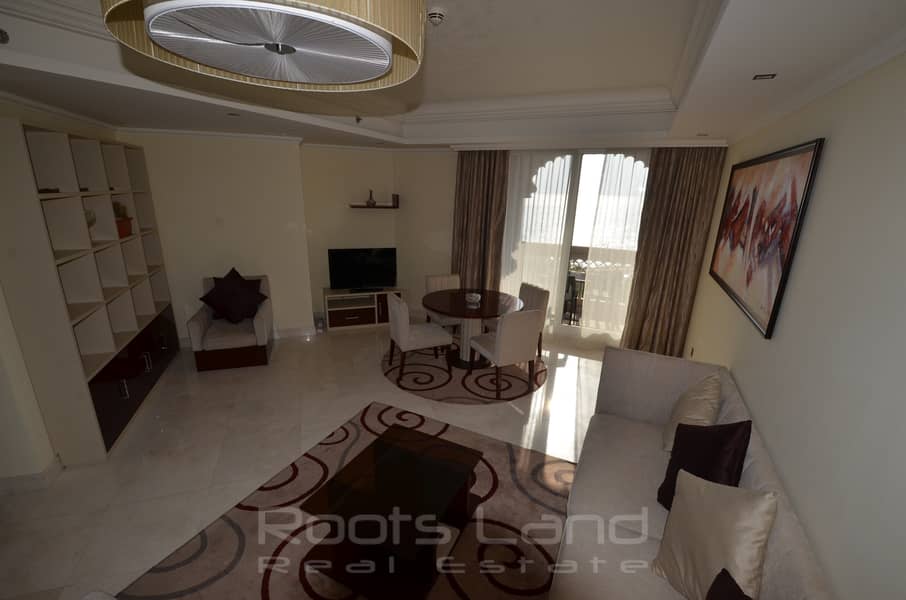 3 Prestigious Fully Furnished 2 br With Sea View