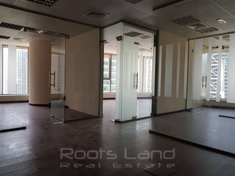 Unique office Space l Fully Fitted l Almas Tower l
