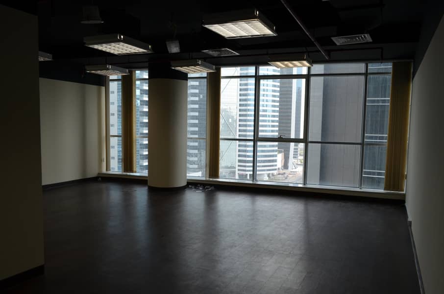 New Building Fitted  Office with Lake & Burj View