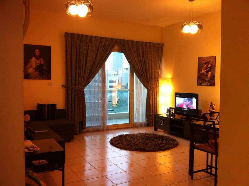 Fully Furnished apartment in a great family community