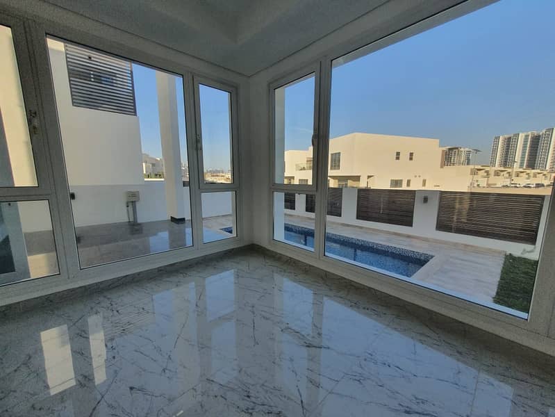 Brand New Modern 5 BR Villa With Maid and Pool