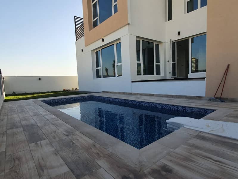 3 Brand New Modern 5 BR Villa With Maid and Pool