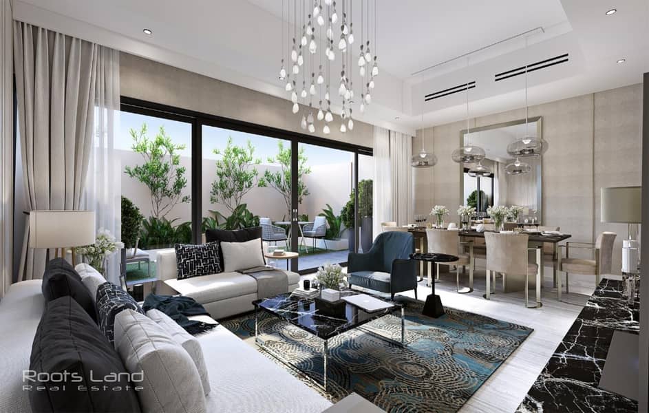 3 Roots Land Real Estate introduces tp you these upgraded and spacious two bedrooms townhouse in Meydan with excellent finishing. This project will be ready first quarters of 2022.  ABOUT MAG CITY: MAG CITY in Meydan offers contemporary residences nestled a