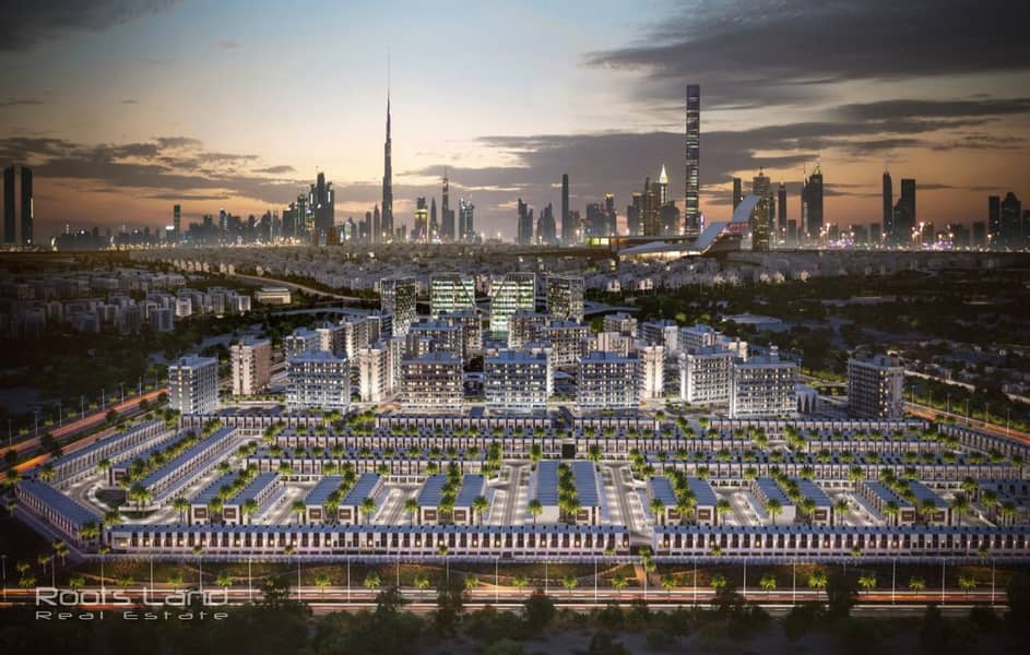 9 Roots Land Real Estate introduces tp you these upgraded and spacious two bedrooms townhouse in Meydan with excellent finishing. This project will be ready first quarters of 2022.  ABOUT MAG CITY: MAG CITY in Meydan offers contemporary residences nestled a