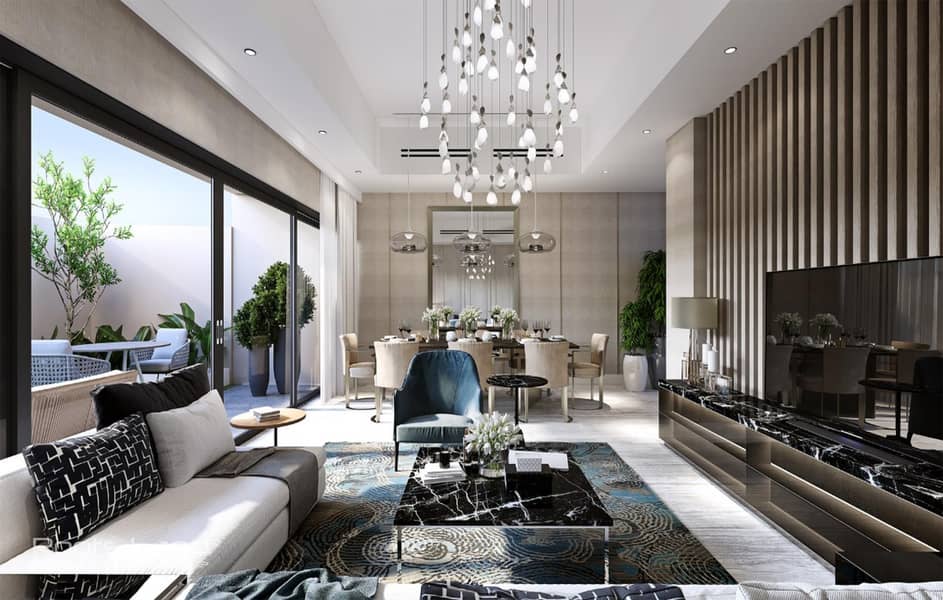 10 Roots Land Real Estate introduces tp you these upgraded and spacious two bedrooms townhouse in Meydan with excellent finishing. This project will be ready first quarters of 2022.  ABOUT MAG CITY: MAG CITY in Meydan offers contemporary residences nestled a