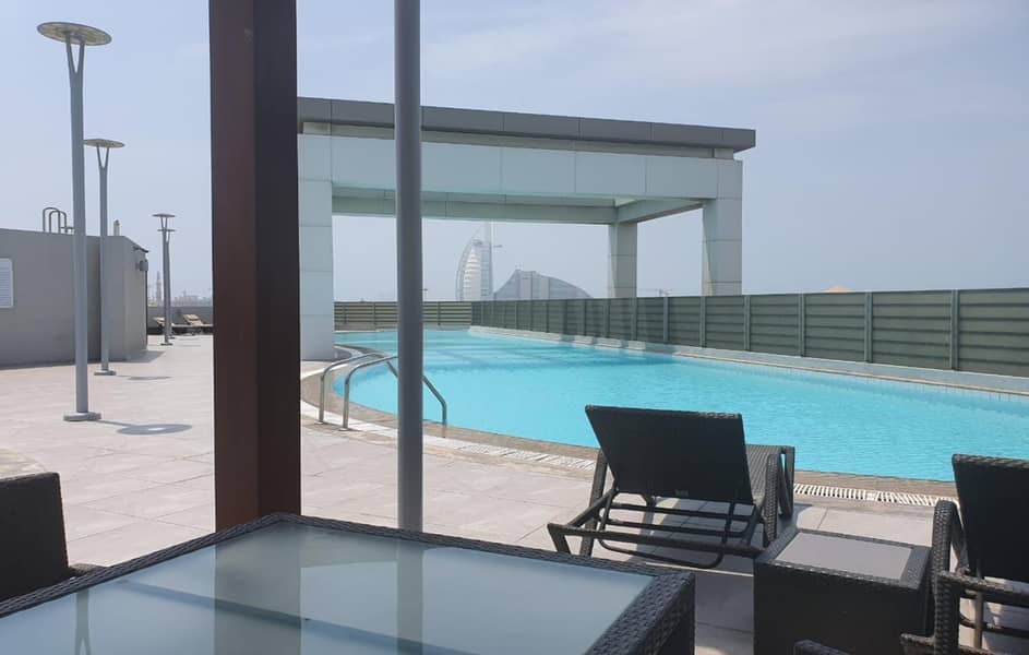Upgraded 3BR Apartment With Burj Al Arab View