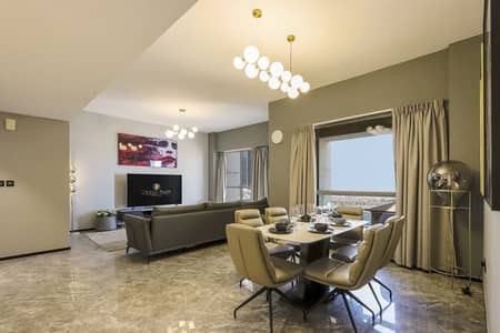 3 Bedroom Apartment for Rent in Jumeirah Beach Residence (JBR), Dubai - Livbnb Suites - Fully Upgraded 3 + 1 Suite Sadaf 4 JBR the Walk