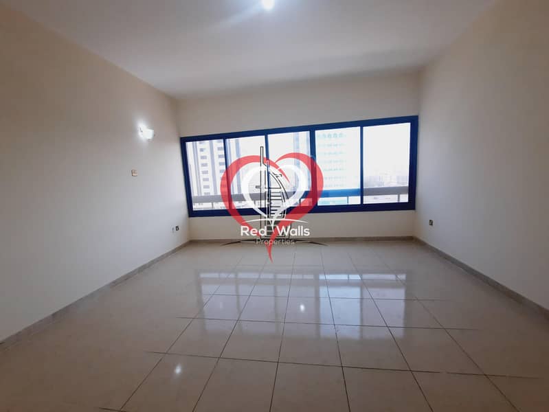 10 Sparkling Bright Three Bedrooms Hall apartment on Murroor Road near Alwahda mall