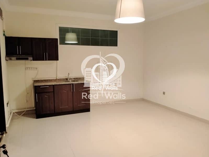 4 Awesome Studio Apartment in Al Bateen for One Payment
