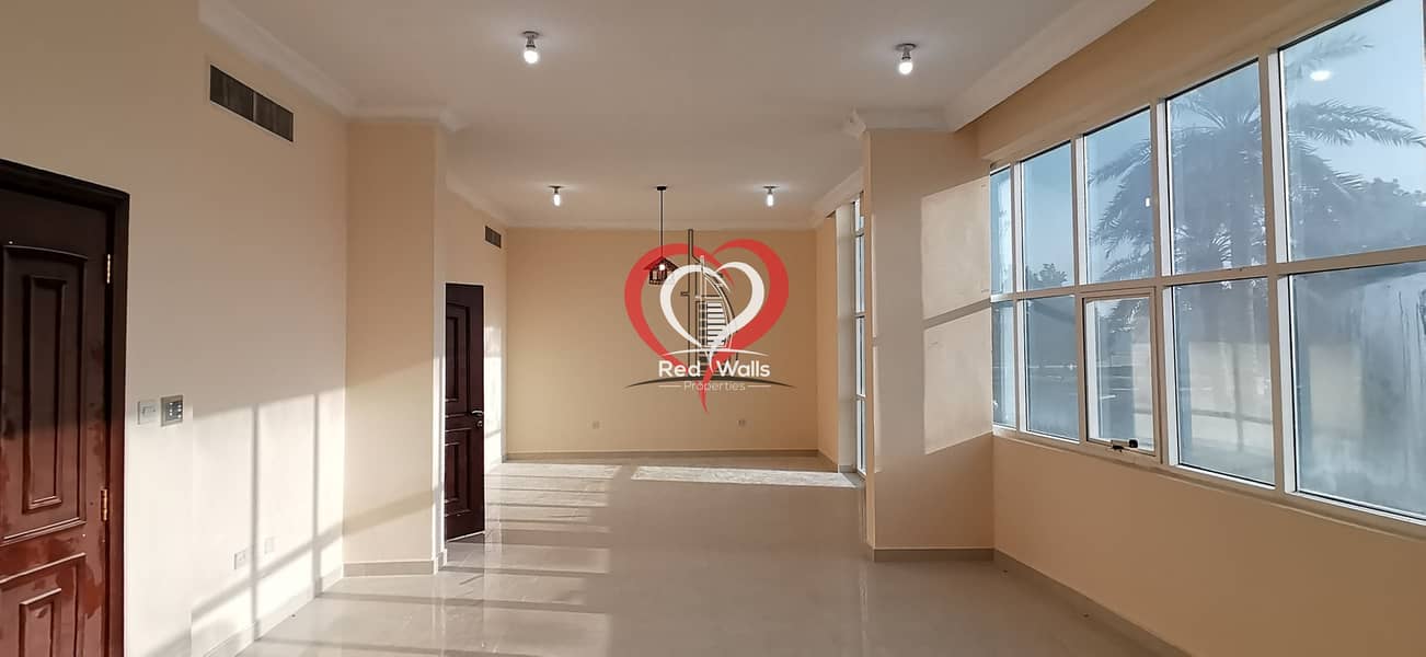 Super Bright 3BHK Apartment with Glass Door Wardrobes plus Maid's Room