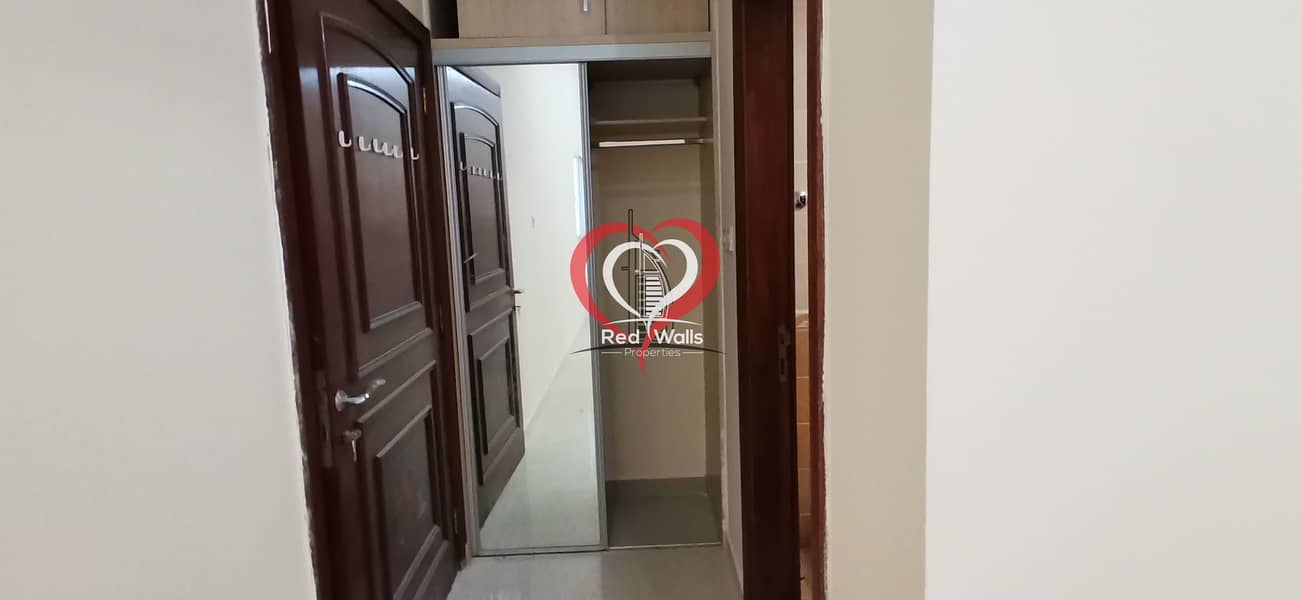17 Super Bright 3BHK Apartment with Glass Door Wardrobes plus Maid's Room