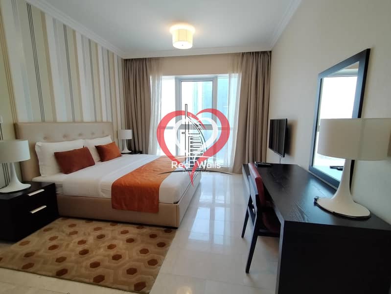Furnished One Bedroom | Corniche View | High Quality with Facilities