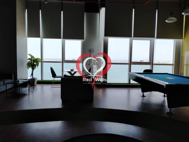12 Furnished One Bedroom | Corniche View | High Quality with Facilities