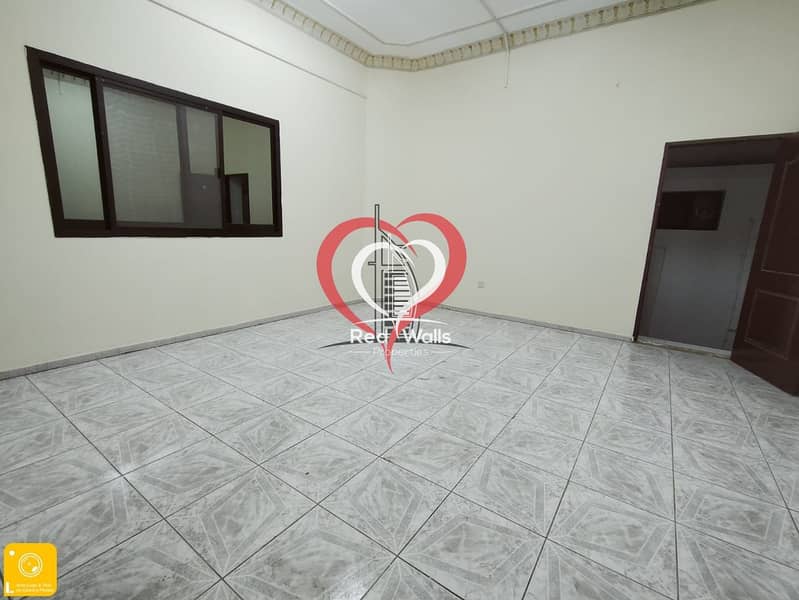 8 SPACIOUS STUDIO APARTMENT  AVAILABLE AT NEAR HILAAL BANK