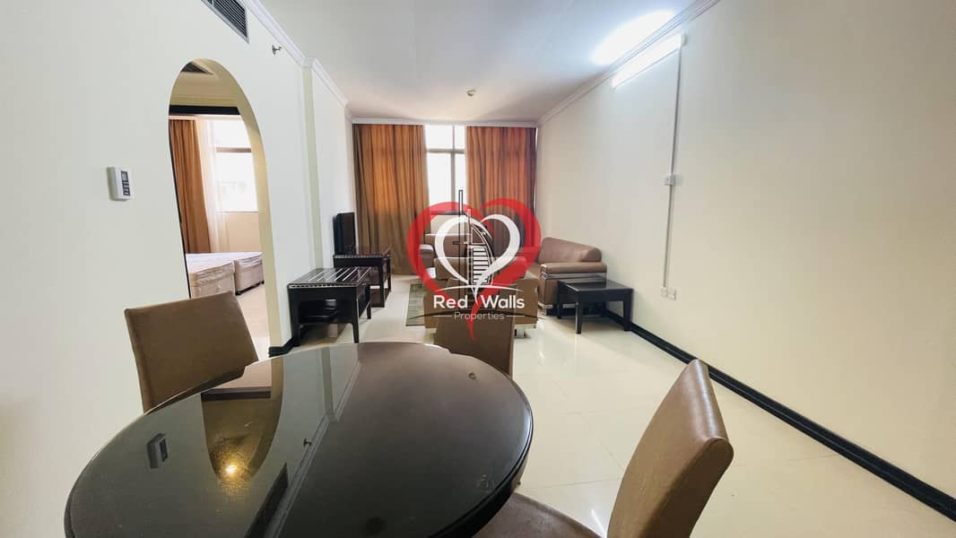 6 SEMI FURNISHED 1 BEDROOM HALL | 48000/- YEARLY
