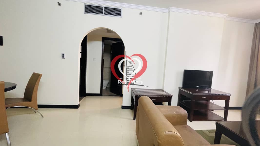 7 SEMI FURNISHED 1 BEDROOM HALL | 48000/- YEARLY