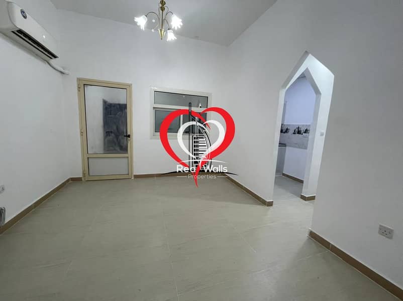 3 Spacious Studio With Free ADDC | Ground Floor At Al Khalidiya.