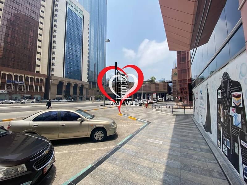 8 GRAB THE RARE OPPORTUNITY CORNER FACING SHOP NEAR WTC IN THE CENTER OF THE CITY OF ABU DHABI