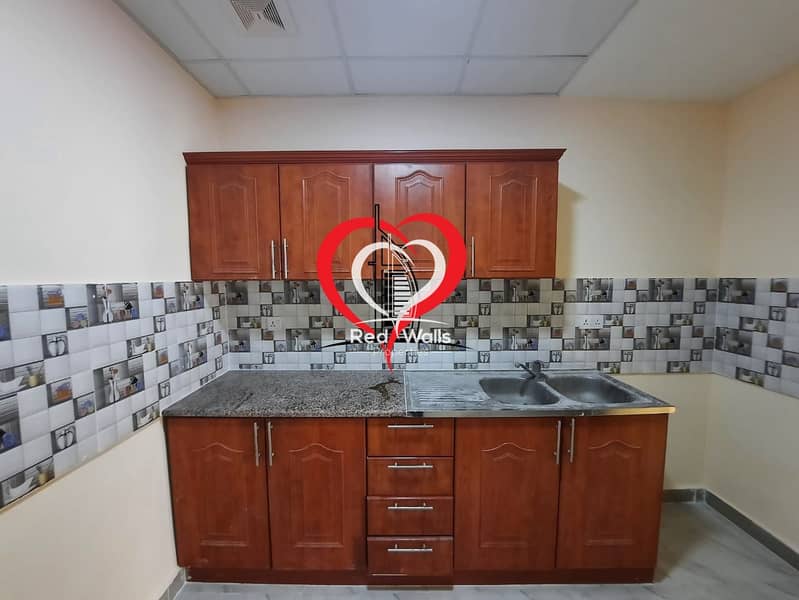 8 1 BHK APPARTMENT WITH NICE KITCHEN LOCATED AT AL NAHYAN.