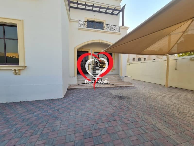 4 BHK VILLA WITH MAIDS ROOM AND PRIVATE PARKING LOCATED AT KHALIFA CITY A.