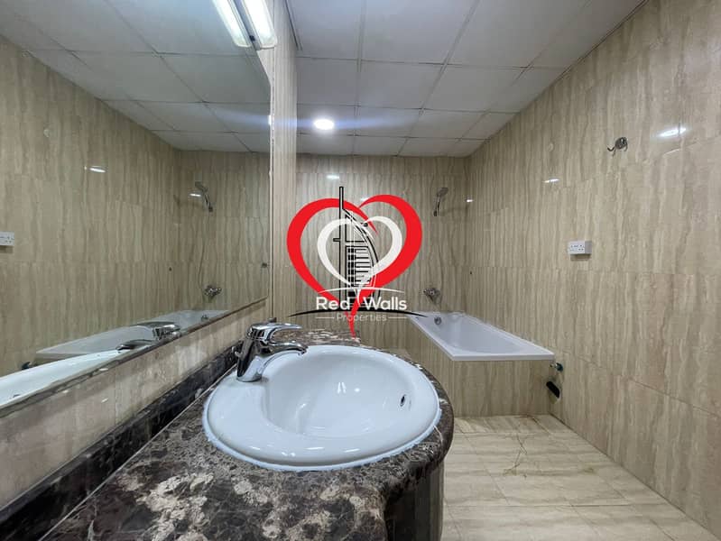 7 2ND FLOOR 2 BHK WITH 1 BATHROOM AND TAWTHEEQ AVAILABLE LOCATED AT AL MUROOR NEAR AL BATEEN AIRPORT.