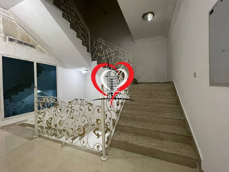 10 2ND FLOOR 2 BHK WITH 1 BATHROOM AND TAWTHEEQ AVAILABLE LOCATED AT AL MUROOR NEAR AL BATEEN AIRPORT.
