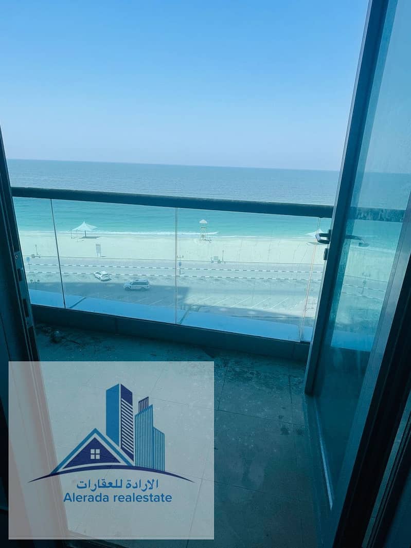 For sale apartments in installments in Ajman directly on the sea, open view